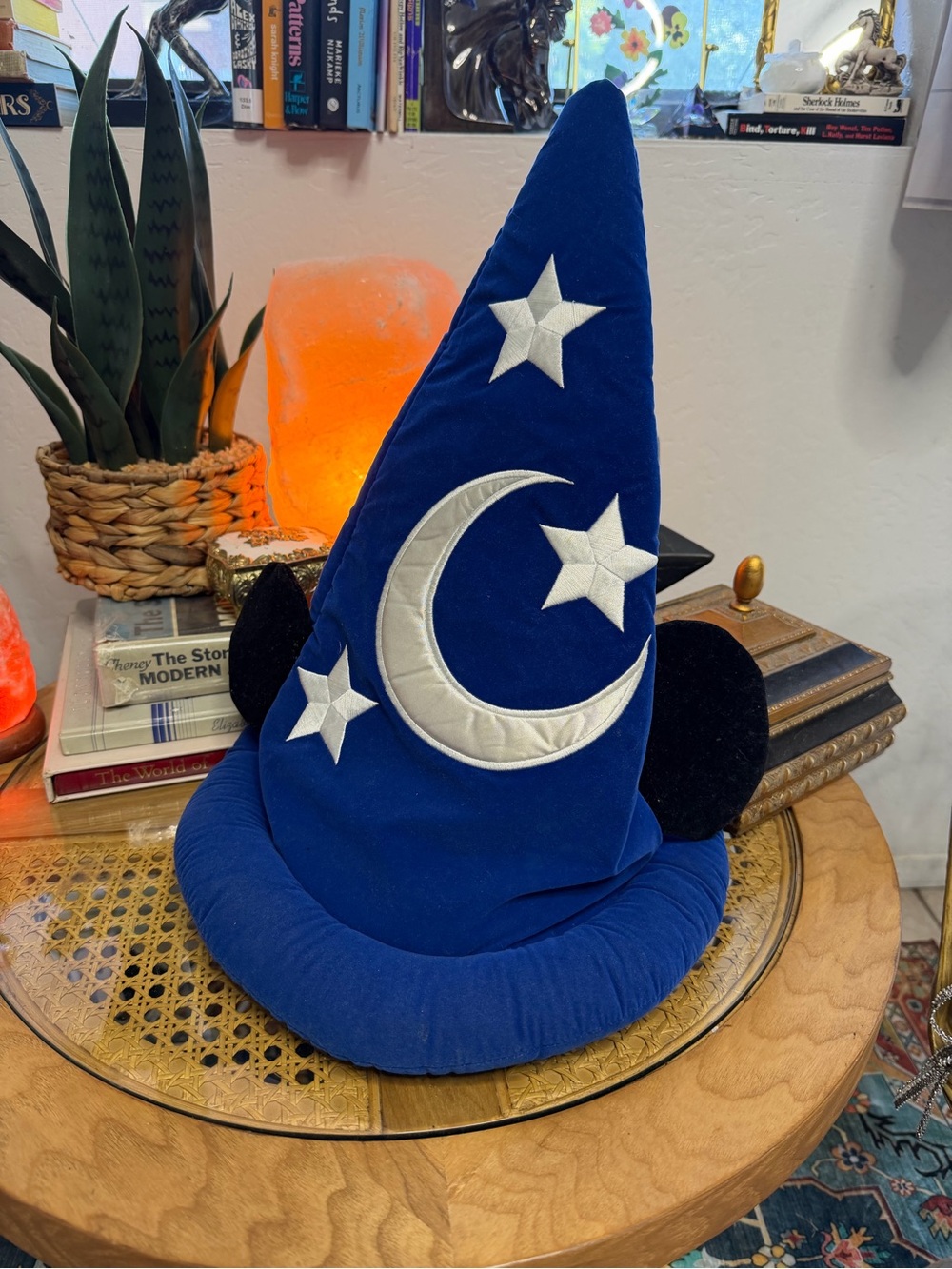 Disney Parks Sorcerer Mickey Fantasia Plush Wizard Hat Adult